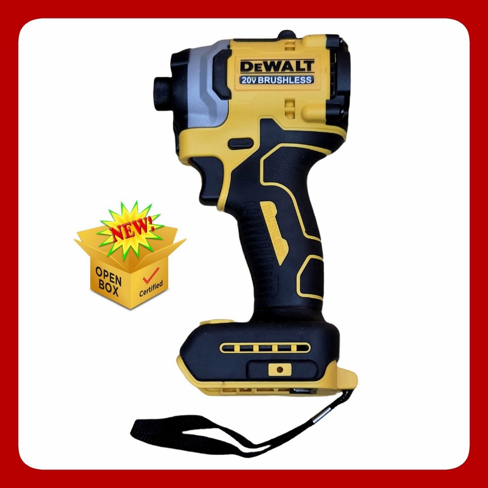 DeWalt DCF850 Atomic 20V Max Brushless 1/4in 3-Speed Impact Driver Tool Only